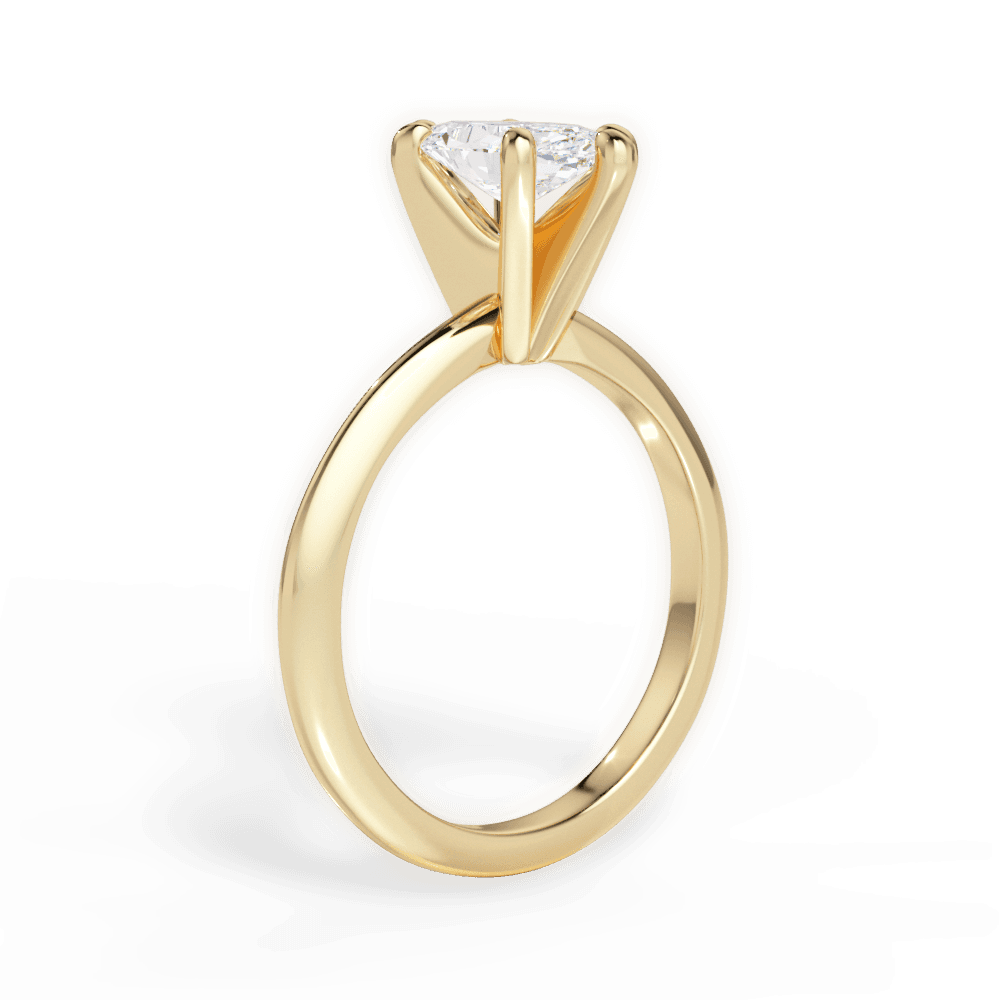 Casey Marquise Cut Lab Grown Diamond 18Kt Yellow Gold Engagement Ring - View 2