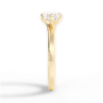 Ashley Marquise Cut Lab Grown Diamond 18Kt Yellow Gold Engagement Ring - View 4