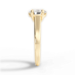 Ariana Oval Cut Lab Grown Diamond 18Kt Yellow Gold Engagement Ring - View 2