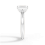 Bridget Radiant Cut Lab Grown Diamond 18Kt White Gold Engagement Ring - View 4