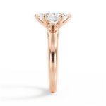Florence Marquise Cut Lab Grown Diamond 18Kt Rose Gold Engagement Ring - View 4