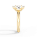 Diana Marquise Cut Lab Grown Diamond 18Kt Yellow Gold Engagement Ring - View 4