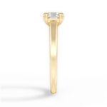Courtney Asscher Cut Lab Grown Diamond 18Kt Yellow Gold Engagement Ring - View 3