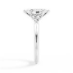 Celeste Marquise Cut Lab Grown Diamond 14Kt White Gold Engagement Ring - View 4
