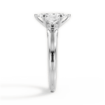 Florence Marquise Cut Lab Grown Diamond 18Kt White Gold Engagement Ring - View 3