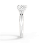 Amanda Heart Cut Lab Grown Diamond 18Kt White Gold Engagement Ring - View 3