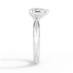 Anastasia Pear Cut Lab Grown Diamond 18Kt White Gold Engagement Ring - View 4