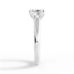 Carrie Radiant Cut Lab Grown Diamond Platinum Engagement Ring - View 4