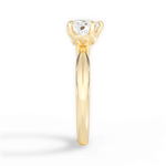Diana Heart Cut Lab Grown Diamond 18Kt Yellow Gold Engagement Ring - View 3