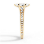 Leslie Marquise Cut Lab Grown Diamond 18Kt Yellow Gold Engagement Ring - View 3