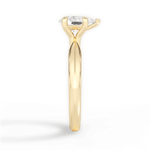 Beth Pear Cut Lab Grown Diamond 18Kt Yellow Gold Engagement Ring - View 3