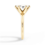 Casey Marquise Cut Lab Grown Diamond 18Kt Yellow Gold Engagement Ring - View 4