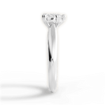 Camila Heart Cut Lab Grown Diamond 14Kt White Gold Engagement Ring - View 3