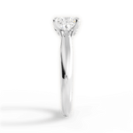 Beverly Princess Cut Lab Grown Diamond 18Kt White Gold Engagement Ring - View 3