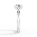 Anastasia Radiant Cut Lab Grown Diamond 14Kt White Gold Engagement Ring - View 3