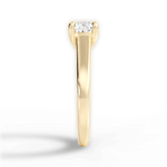 Ariana Cushion Cut Lab Grown Diamond 18Kt Yellow Gold Engagement Ring - View 3