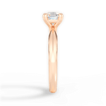 Claudia Asscher Cut Lab Grown Diamond 18Kt Rose Gold Engagement Ring - View 4