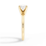 Casey Princess Cut Lab Grown Diamond 18Kt Yellow Gold Engagement Ring - View 3