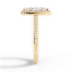 Jenny Marquise Cut Lab Grown Diamond 18Kt Yellow Gold Engagement Ring - View 2