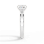 Anastasia Princess Cut Lab Grown Diamond 18Kt White Gold Engagement Ring - View 4