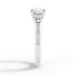 Aaliyah Princess Cut Lab Grown Diamond Platinum Engagement Ring - View 2