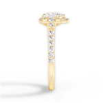 Joyce Heart Cut Lab Grown Diamond 18Kt Yellow Gold Engagement Ring - View 4