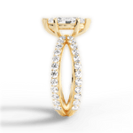 Lauren Marquise Cut Lab Grown Diamond 18Kt Yellow Gold Engagement Ring - View 2