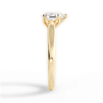 Carrie Pear Cut Lab Grown Diamond 18Kt Yellow Gold Engagement Ring - View 3