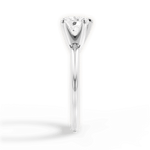 Alicia Heart Cut Lab Grown Diamond 18Kt White Gold Engagement Ring - View 3