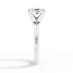 Alicia Radiant Cut Lab Grown Diamond 14Kt White Gold Engagement Ring - View 4