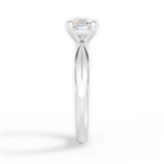 Anastasia Asscher Cut Lab Grown Diamond 18Kt White Gold Engagement Ring - View 4