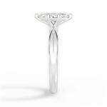 Anastasia Marquise Cut Lab Grown Diamond 14Kt White Gold Engagement Ring - View 3