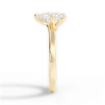 Ashley Pear Cut Lab Grown Diamond 18Kt Yellow Gold Engagement Ring - View 4