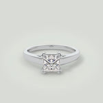 Anna  18kt White Gold Princess Cut Engagement Ring
