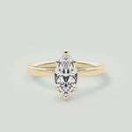 Angie  18kt Yellow Gold Marquise Cut Engagement Ring