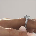 Anna  18kt Rose Gold Pear Cut Engagement Ring