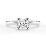 Gemma Princess Cut Lab Grown Diamond 18Kt White Gold Engagement Ring