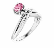 Load image into Gallery viewer, Color gem ring pink tourmaline