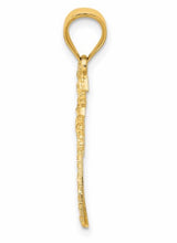 Load image into Gallery viewer, Charm, 14kt yellow gold palm tree.