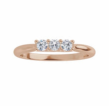 Load image into Gallery viewer, Diamond band, white gold and natural diamonds