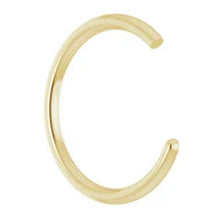 Load image into Gallery viewer, 14k Yellow gold nose ring