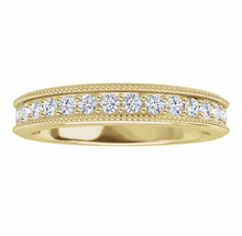 Load image into Gallery viewer, Diamond eternity band white gold and diamonds