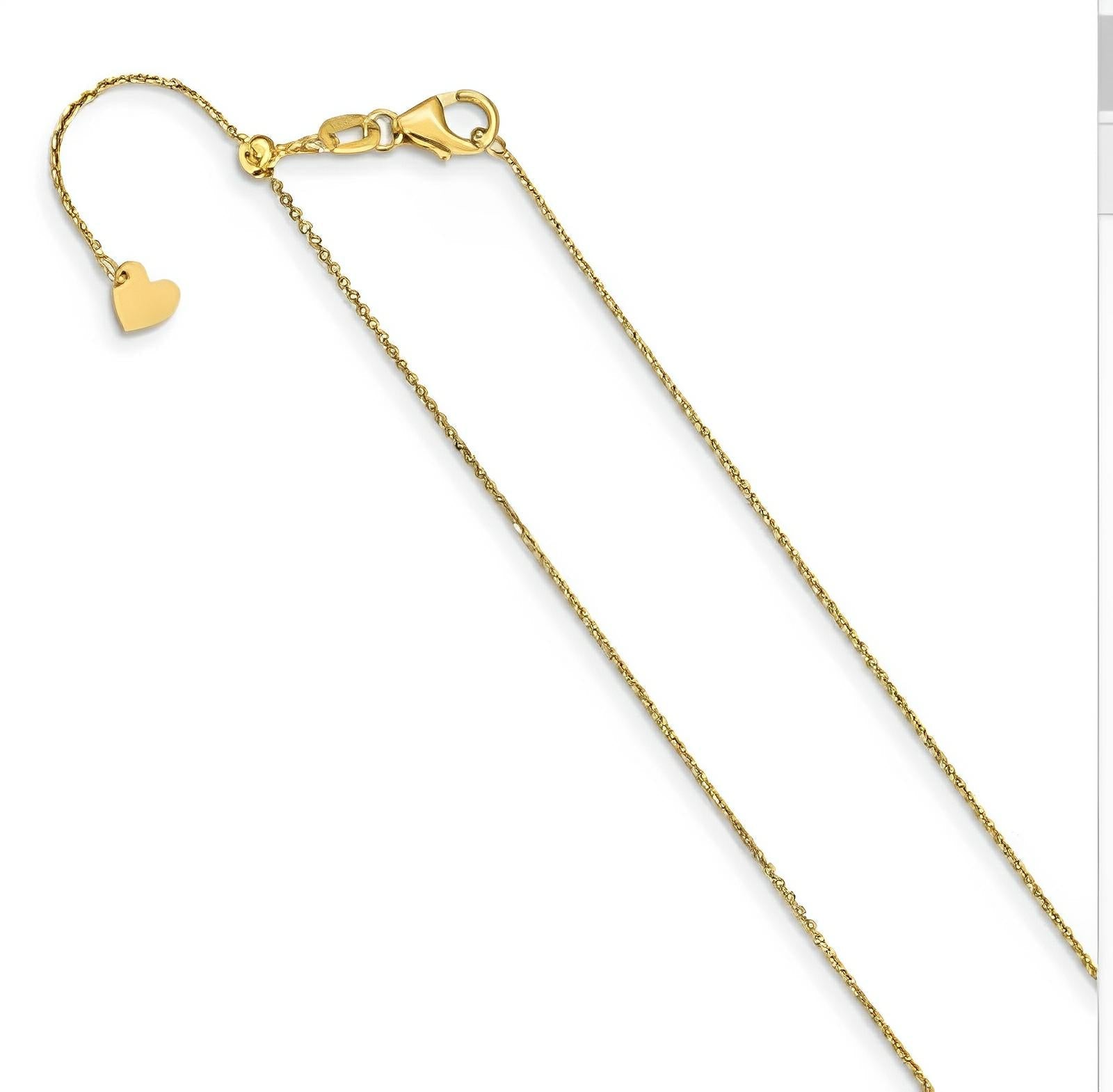 Chain, adjustable cable