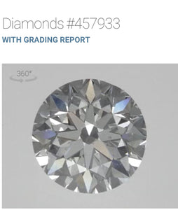 .70ct round natural diamond