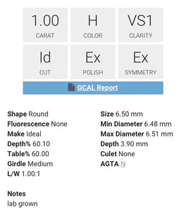 Lab grown diamond