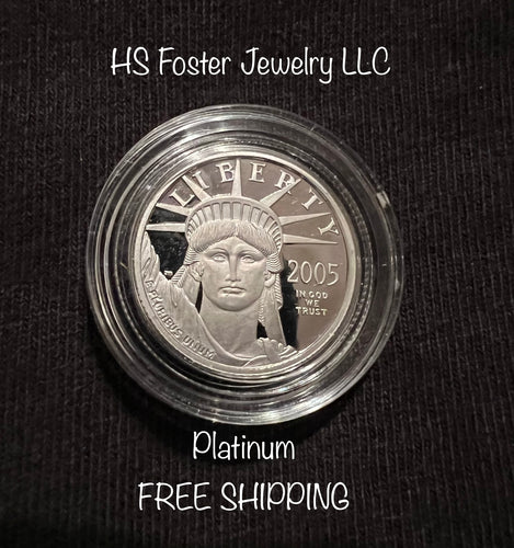 Platinum American Liberty 1/4 oz. FREE SHIPPING!