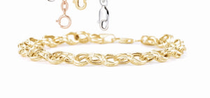 Bracelet 14kt yellow gold 71/4”