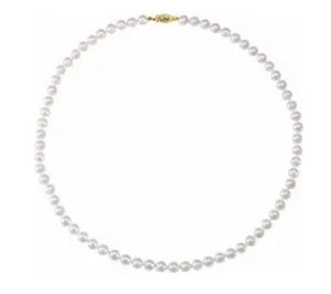 18 inch pearl necklace. FREE Matching lever back pearl earrings