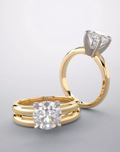 Bridal, 1.00ct HSF SOLITAIRE lab grown diamond